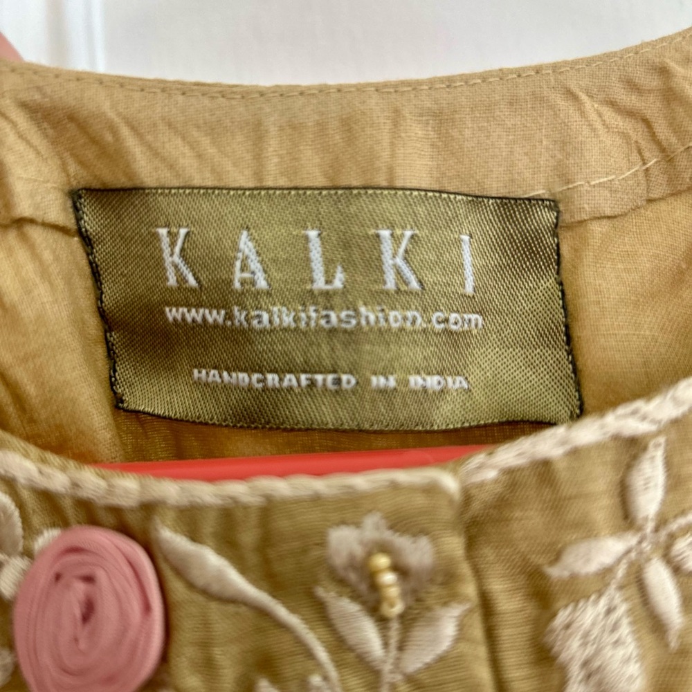 NWT KALKI Designer Indian Salwar Kameez Set Size S - Picture 14 of 15